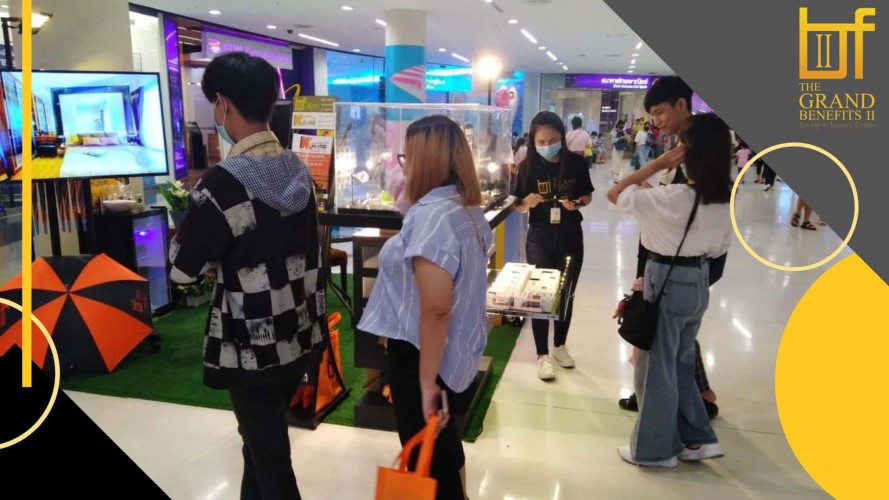 ภาพบรรยากาศบูธกิจกรรม