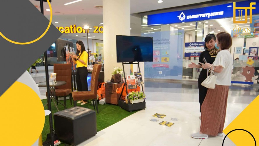 ภาพบรรยากาศบูธกิจกรรม